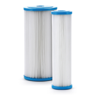 5 Micron Hydronix SPC-25-2005 Polyester Pleated Filter 2.5 OD X 20 Length